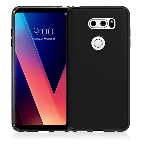 Silikon Hülle Handyhülle Ultra Dünn Schutzhülle für LG V30 Schwarz