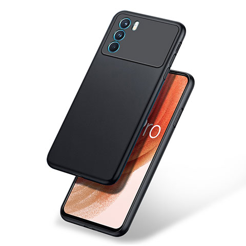 Silikon Hülle Handyhülle Ultra Dünn Schutzhülle für Oppo K9 Pro 5G Schwarz