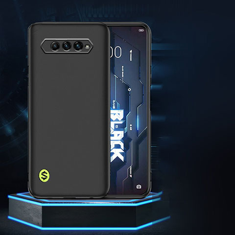 Silikon Hülle Handyhülle Ultra Dünn Schutzhülle für Xiaomi Black Shark 4S 5G Schwarz