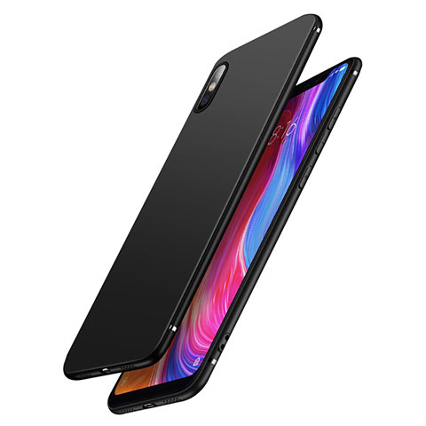 Silikon Hülle Handyhülle Ultra Dünn Schutzhülle für Xiaomi Mi 8 Explorer Schwarz