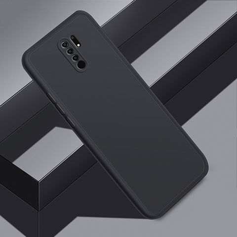 Silikon Hülle Handyhülle Ultra Dünn Schutzhülle für Xiaomi Poco M2 Schwarz