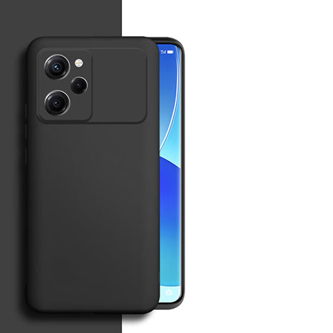 Silikon Hülle Handyhülle Ultra Dünn Schutzhülle für Xiaomi Poco X5 Pro 5G Schwarz