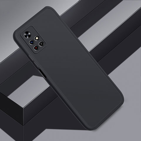 Silikon Hülle Handyhülle Ultra Dünn Schutzhülle für Xiaomi Redmi Note 11T 5G Schwarz
