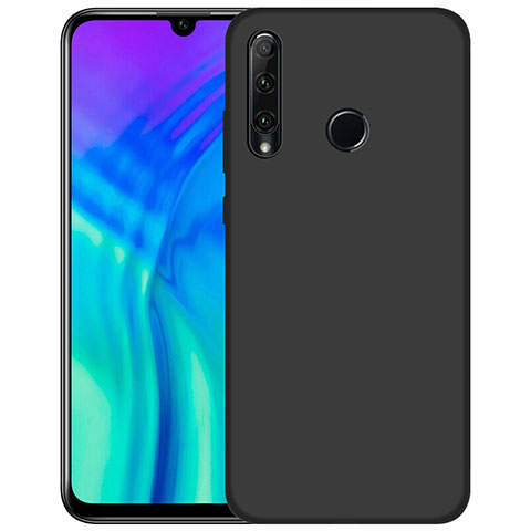 Silikon Hülle Handyhülle Ultra Dünn Schutzhülle S02 für Huawei Enjoy 9s Schwarz