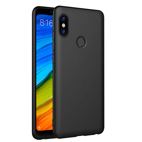 Silikon Hülle Handyhülle Ultra Dünn Schutzhülle S02 für Xiaomi Mi Max 3 Schwarz