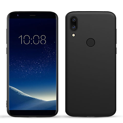 Silikon Hülle Handyhülle Ultra Dünn Schutzhülle S02 für Xiaomi Mi Mix 3 Schwarz