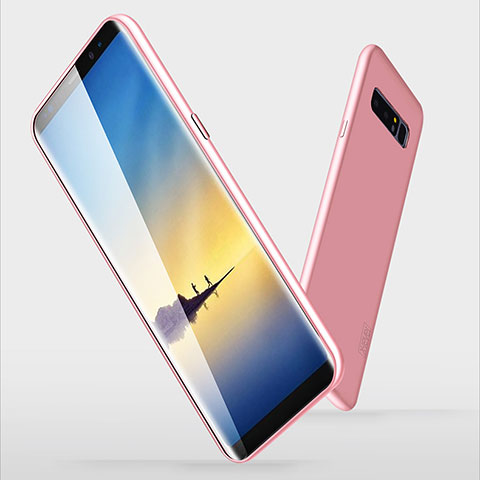 Silikon Hülle Handyhülle Ultra Dünn Schutzhülle S06 für Samsung Galaxy Note 8 Rosa