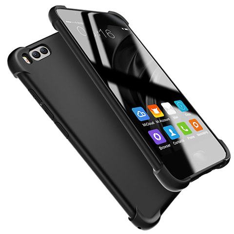 Silikon Hülle Handyhülle Ultra Dünn Schutzhülle S08 für Xiaomi Mi 6 Schwarz