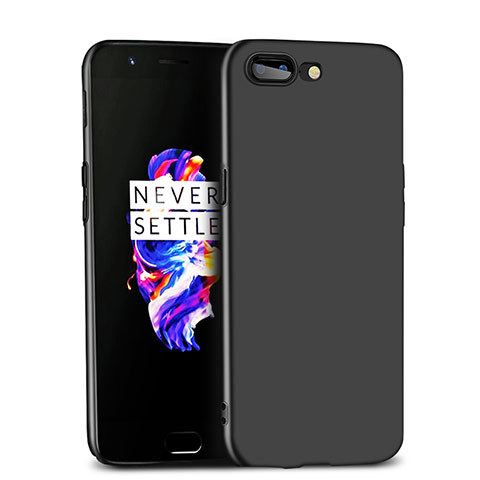 Silikon Hülle Handyhülle Ultra Dünn Schutzhülle Silikon für OnePlus 5 Schwarz