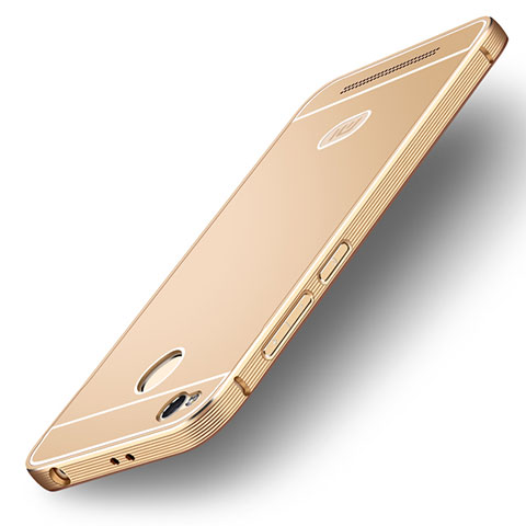 Silikon Hülle Handyhülle Ultra Dünn Schutzhülle Silikon für Xiaomi Redmi 3S Gold