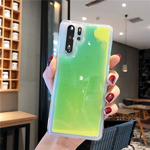 Silikon Hülle Handyhülle Ultra Dünn Schutzhülle Tasche C01 für Huawei P30 Pro Grün