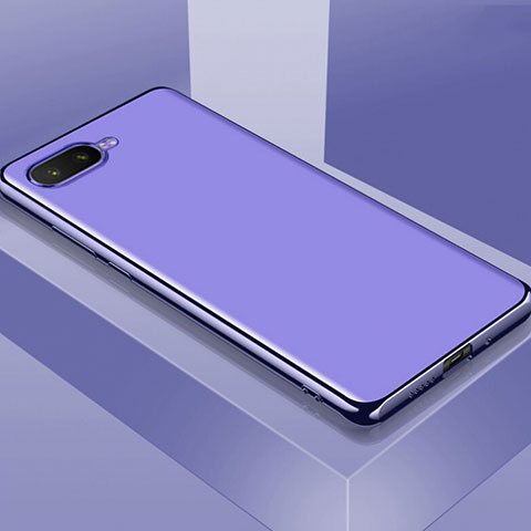 Silikon Hülle Handyhülle Ultra Dünn Schutzhülle Tasche C01 für Oppo K1 Violett