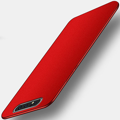 Silikon Hülle Handyhülle Ultra Dünn Schutzhülle Tasche C01 für Samsung Galaxy A80 Rot