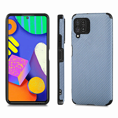 Silikon Hülle Handyhülle Ultra Dünn Schutzhülle Tasche Flexible mit Magnetisch S03D für Samsung Galaxy M62 4G Blau