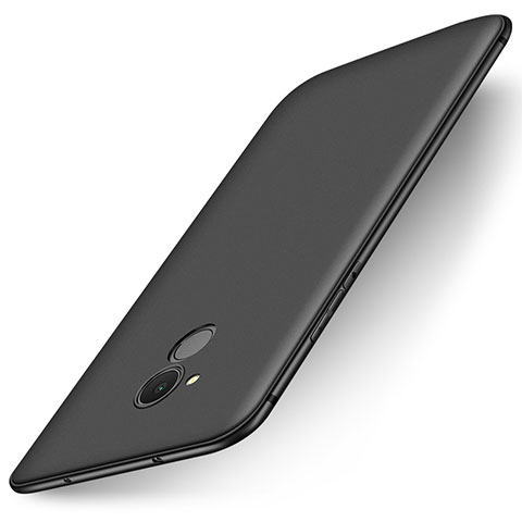 Silikon Hülle Handyhülle Ultra Dünn Schutzhülle Tasche S01 für Huawei Honor 6C Schwarz