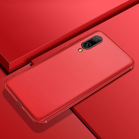 Silikon Hülle Handyhülle Ultra Dünn Schutzhülle Tasche S01 für Huawei Y7 Prime (2019) Rot