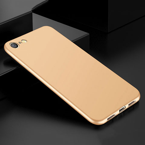 Silikon Hülle Handyhülle Ultra Dünn Schutzhülle Tasche S01 für Oppo A71 Gold