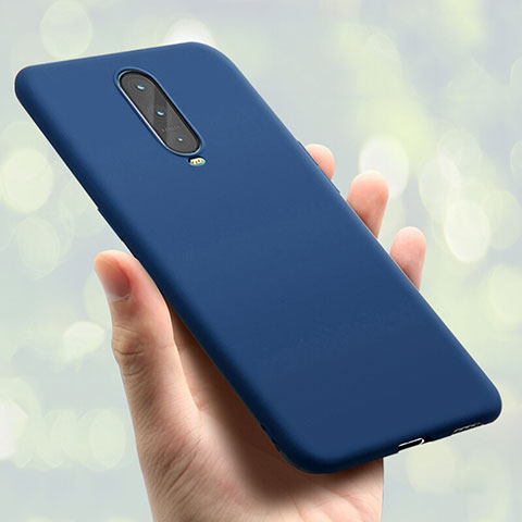 Silikon Hülle Handyhülle Ultra Dünn Schutzhülle Tasche S01 für Oppo R17 Pro Blau