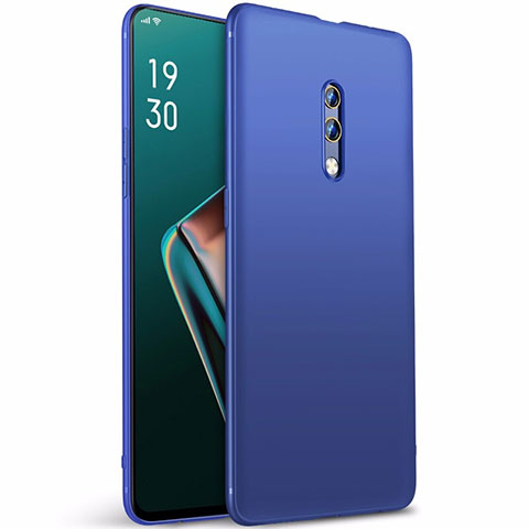 Silikon Hülle Handyhülle Ultra Dünn Schutzhülle Tasche S01 für Realme X Blau