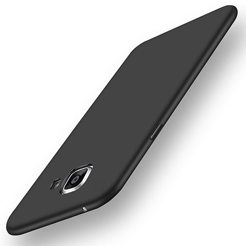 Silikon Hülle Handyhülle Ultra Dünn Schutzhülle Tasche S01 für Samsung Galaxy A5 (2016) SM-A510F Schwarz