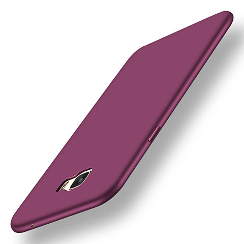 Silikon Hülle Handyhülle Ultra Dünn Schutzhülle Tasche S01 für Samsung Galaxy C5 Pro C5010 Violett