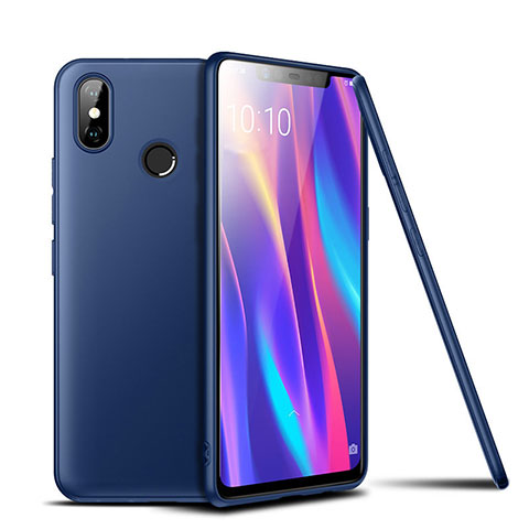 Silikon Hülle Handyhülle Ultra Dünn Schutzhülle Tasche S01 für Xiaomi Mi 8 Blau