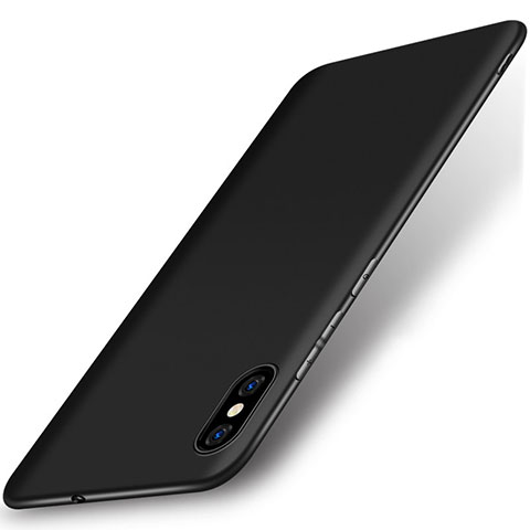 Silikon Hülle Handyhülle Ultra Dünn Schutzhülle Tasche S01 für Xiaomi Mi 8 Explorer Schwarz