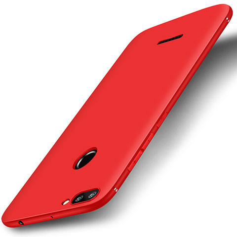 Silikon Hülle Handyhülle Ultra Dünn Schutzhülle Tasche S01 für Xiaomi Redmi 6 Rot