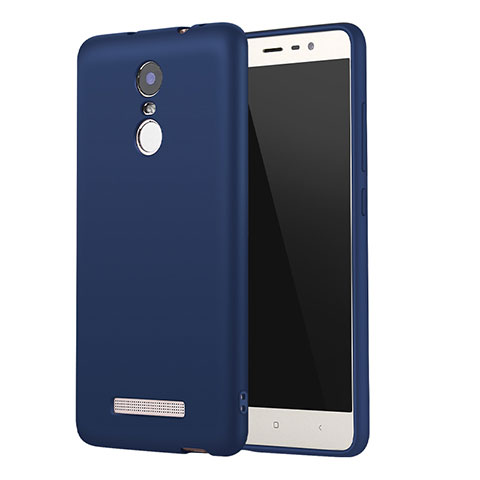 Silikon Hülle Handyhülle Ultra Dünn Schutzhülle Tasche S01 für Xiaomi Redmi Note 3 MediaTek Blau