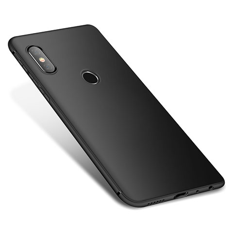 Silikon Hülle Handyhülle Ultra Dünn Schutzhülle Tasche S01 für Xiaomi Redmi Note 5 Schwarz