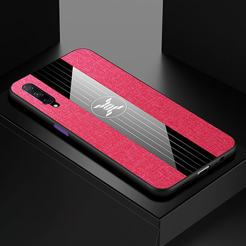 Silikon Hülle Handyhülle Ultra Dünn Schutzhülle Tasche S02 für Huawei Y9s Pink
