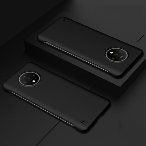 Silikon Hülle Handyhülle Ultra Dünn Schutzhülle Tasche S02 für OnePlus 7T Schwarz