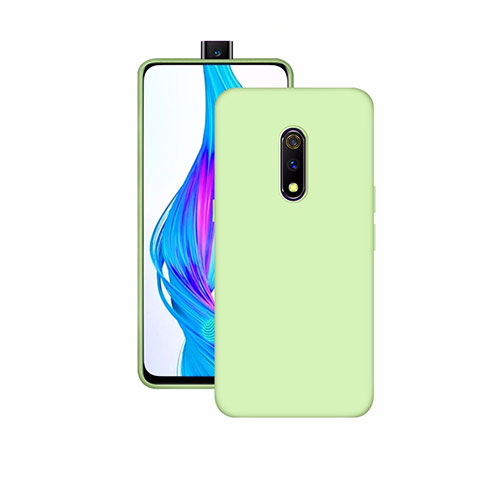 Silikon Hülle Handyhülle Ultra Dünn Schutzhülle Tasche S02 für Oppo K3 Grün