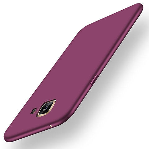 Silikon Hülle Handyhülle Ultra Dünn Schutzhülle Tasche S02 für Samsung Galaxy A7 (2016) A7100 Violett