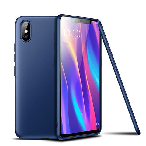 Silikon Hülle Handyhülle Ultra Dünn Schutzhülle Tasche S02 für Xiaomi Mi 8 Pro Global Version Blau