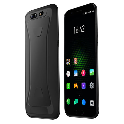 Silikon Hülle Handyhülle Ultra Dünn Schutzhülle Tasche S03 für Xiaomi Black Shark Grau