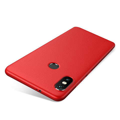 Silikon Hülle Handyhülle Ultra Dünn Schutzhülle Tasche S03 für Xiaomi Redmi Note 5 Pro Rot