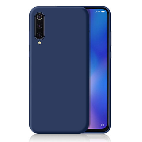 Silikon Hülle Handyhülle Ultra Dünn Schutzhülle Tasche S04 für Xiaomi Mi 9 Blau