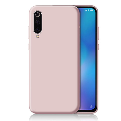 Silikon Hülle Handyhülle Ultra Dünn Schutzhülle Tasche S04 für Xiaomi Mi 9 Lite Rosegold