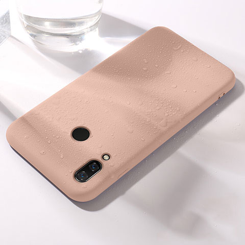 Silikon Hülle Handyhülle Ultra Dünn Schutzhülle Tasche S05 für Huawei Honor 8X Rosegold