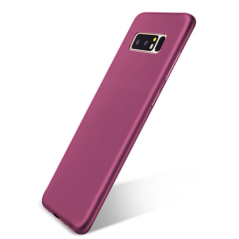 Silikon Hülle Handyhülle Ultra Dünn Schutzhülle Tasche S05 für Samsung Galaxy Note 8 Violett