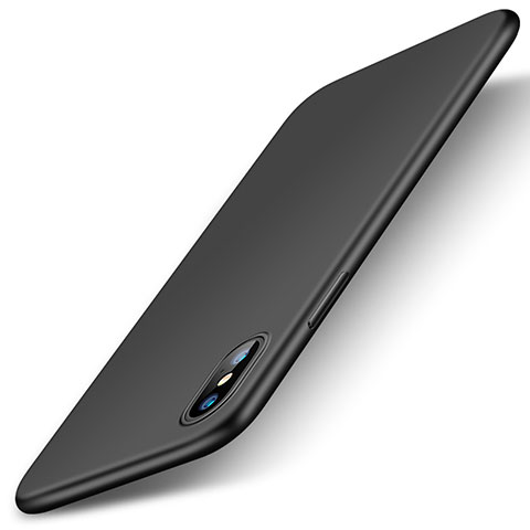 Silikon Hülle Handyhülle Ultra Dünn Schutzhülle Tasche S18 für Apple iPhone Xs Max Schwarz