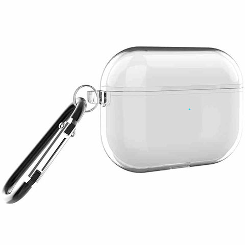 Silikon Hülle Handyhülle Ultradünn Tasche Durchsichtig Transparent für Apple AirPods Pro Klar