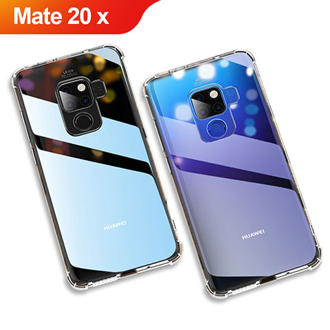 Silikon Hülle Handyhülle Ultradünn Tasche Durchsichtig Transparent für Huawei Mate 20 X 5G Klar