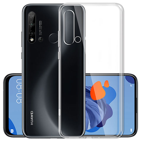 Silikon Hülle Handyhülle Ultradünn Tasche Durchsichtig Transparent für Huawei Nova 5i Klar