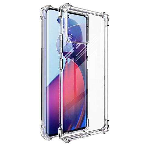 Silikon Hülle Handyhülle Ultradünn Tasche Durchsichtig Transparent für Motorola Moto Edge 30 Ultra 5G Klar