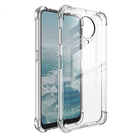 Silikon Hülle Handyhülle Ultradünn Tasche Durchsichtig Transparent für Nokia G10 Klar