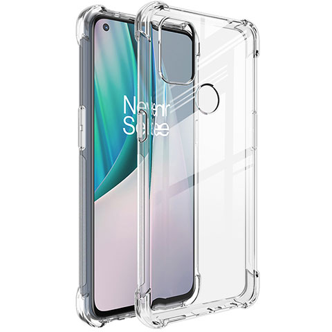 Silikon Hülle Handyhülle Ultradünn Tasche Durchsichtig Transparent für OnePlus Nord N10 5G Klar