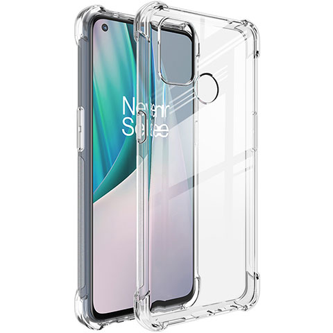 Silikon Hülle Handyhülle Ultradünn Tasche Durchsichtig Transparent für OnePlus Nord N100 Klar