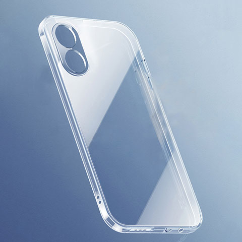 Silikon Hülle Handyhülle Ultradünn Tasche Durchsichtig Transparent für Oppo A1 Pro 5G Klar